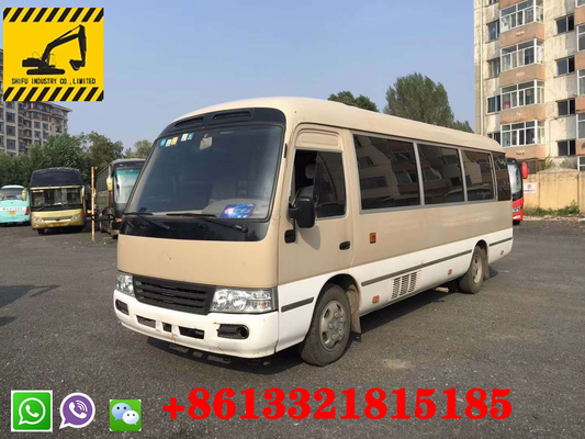 23-30Seats  Good Condition Diesel  Brown Bus Tyre 7.50R16 Toyota Coaster Optional  popular