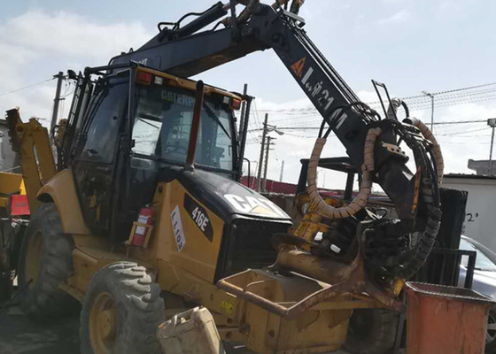 2012 Year Used Backhoe Loader Caterpillar 416E BRAZIL Make With Wheel Loader Moving Type