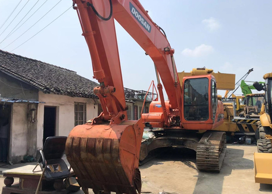DH220LC-7 Used Excavator Machine , Used Crawler Excavator 2012 Orange Color Korea Made