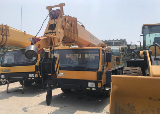 XCMG QY50K2 Second Hand Crane Yellow Color For Construction Works