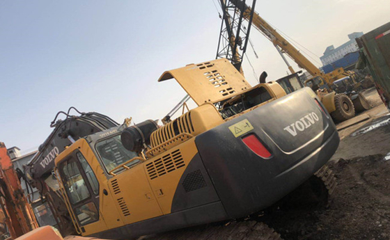 VOLVO EC360 1.4cbm Used Excavator Machine 2015 Year With 5.5km/H Rated Speed