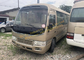 Used Toyota Coaster Bus 2016 school bus Golden color cheap price for sale