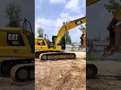 21.8 Tons Second Hand CAT 323 Excavator 1.30 M3 With Well Maintained