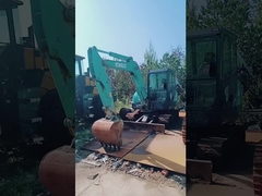 5950kg Used Excavator Machine Kobelco60 With 42.4kw Rated Power