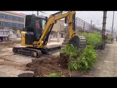 Second Hand Cat 303 Mini Excavator 0.12m3 Bucket 3600kg Weight For Construction Use