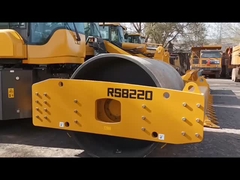 SDLG RS8220 Used Road Roller Turning Radius 6600mm With Hydraulic System