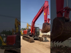 HITACHI ZX195 Used Crawler Excavator 18900kg Stable Operation With 0.91m3 Bucket