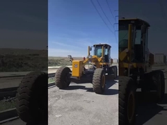 Reliable XCMG 2403 Used Motor Grader Cummins Engine With 3965x610mm Blade