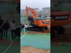 Second Hand Doosan DX215 Backhoe Digger Excavator 20800kg 0.92m3 Bucket