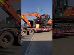 Doosan DX130 Used Crawler Excavator 0.53m3 13010kg With Hydraulic System