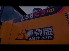 Tire Type Used Wheel Loader SHANTUI L58C3 Reliable With Well Maintained