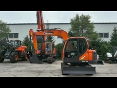 DX75 Used Doosan Excavator 0.40m3 Bucket 7500kg With Safety Operation