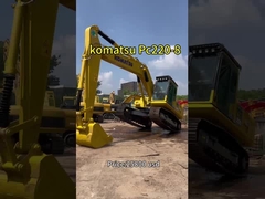 Komatsu PC220 Amphibious Mini Hydraulic Excavator With Compact Structure