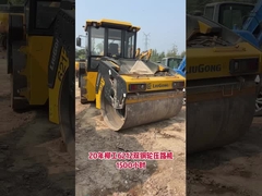 Second Hand LIUGON CLG6212E Hydraulic Road Roller 12 tons High Speed 119 kw Power