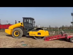 Second Hand LIUGONG CLG6626E Hydraulic Road Roller 20 tons High Speed 140 kw Power